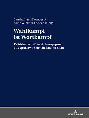 cover image of Wahlkampf ist Wortkampf